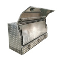 Aluminum metal truck tool box with drawers
Aluminum metal truck tool box with drawers